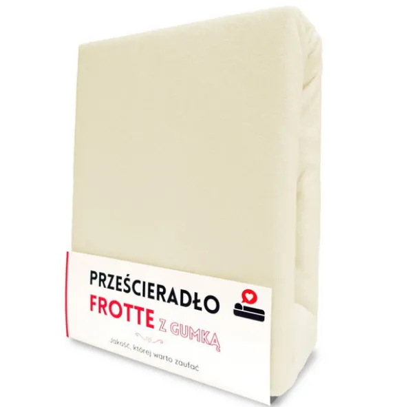 Prześcieradło 140 x 200 Frotte z Gumką Gaja 07