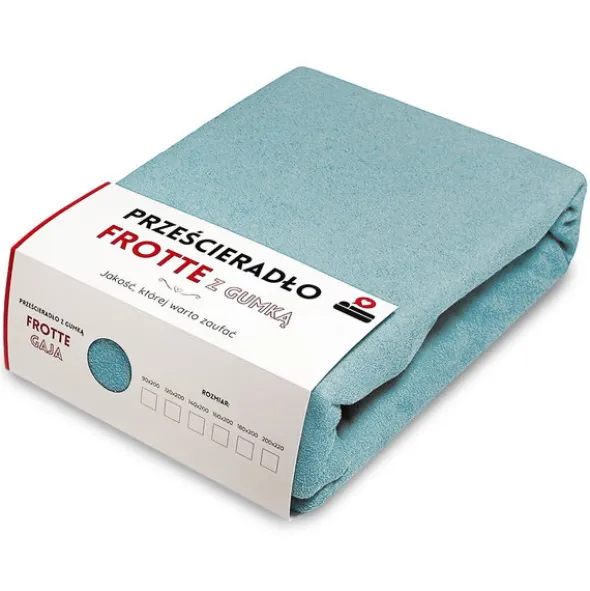 Prześcieradło 120 x 200 Frotte z Gumką Gaja 43