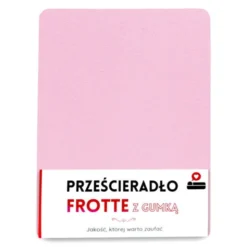 Prześcieradło 120 x 200 Frotte z Gumką Gaja 20