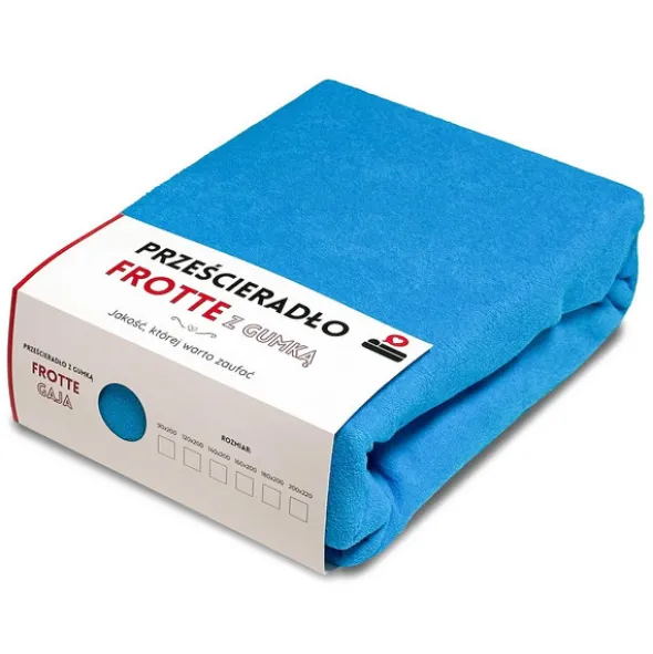 Prześcieradło 120 x 200 Frotte z Gumką Gaja 12