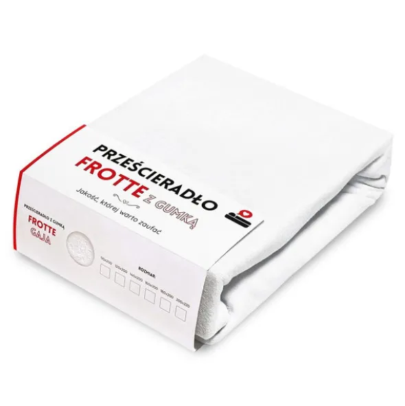 Prześcieradło 90 x 200 Frotte z Gumką Gaja 14