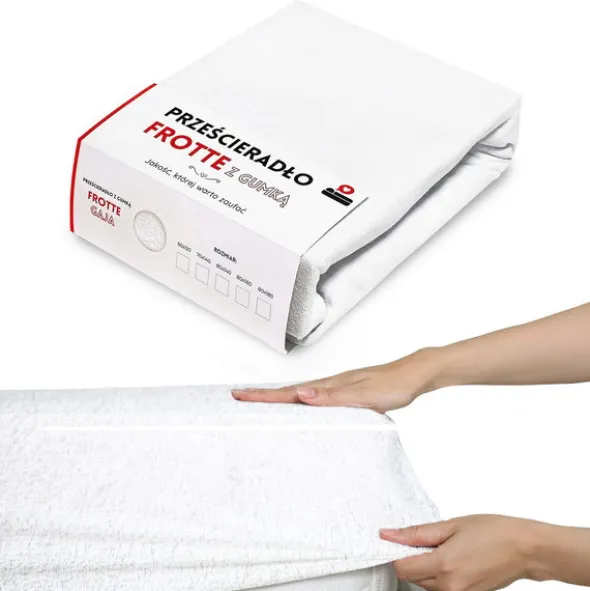 Prześcieradło 80 x 180 Frotte z Gumką Gaja 14