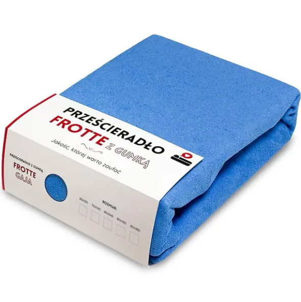 Prześcieradło 80 x 160 Frotte z Gumką Gaja 17
