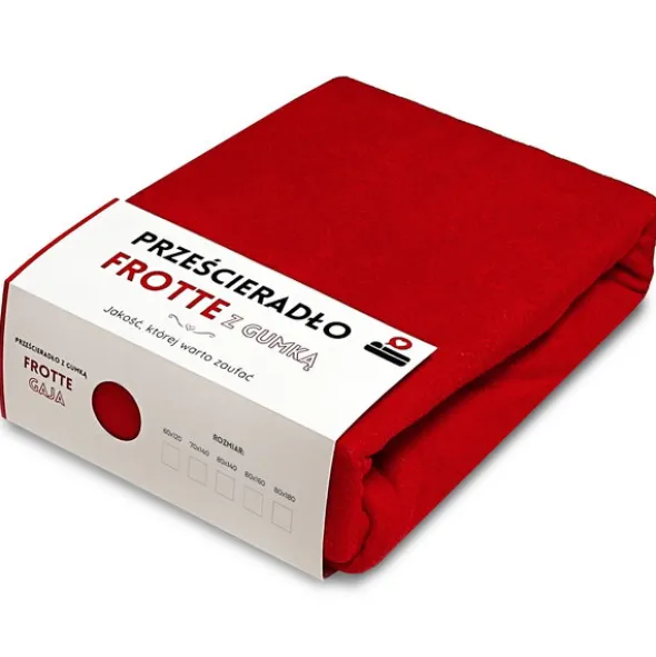 Prześcieradło 80 x 160 Frotte z Gumką Gaja 16