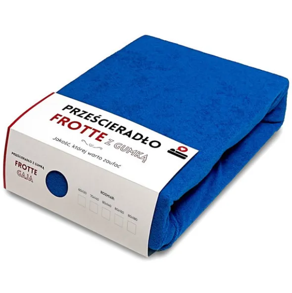 Prześcieradło 80 x 160 Frotte z Gumką Gaja 10