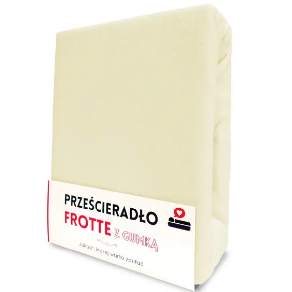 Prześcieradło 80 x 160 Frotte z Gumką Gaja 03