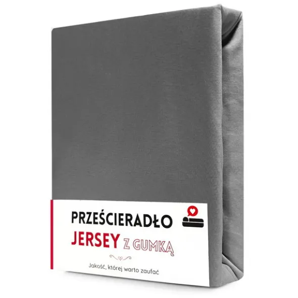 Prześcieradło 80 x 180 Jersey z Gumką Gaja 40