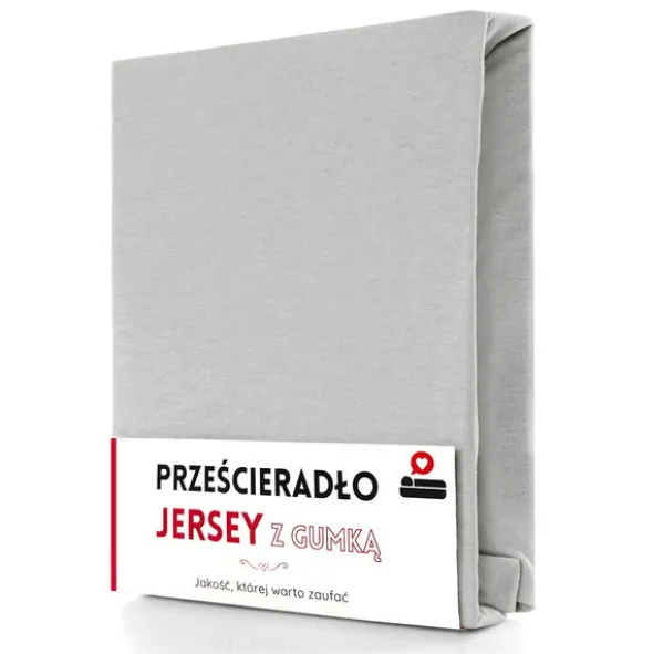Prześcieradło 80 x 180 Jersey z Gumką Gaja 34J