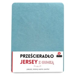 Prześcieradło 80 x 180 Jersey z Gumką Gaja 43