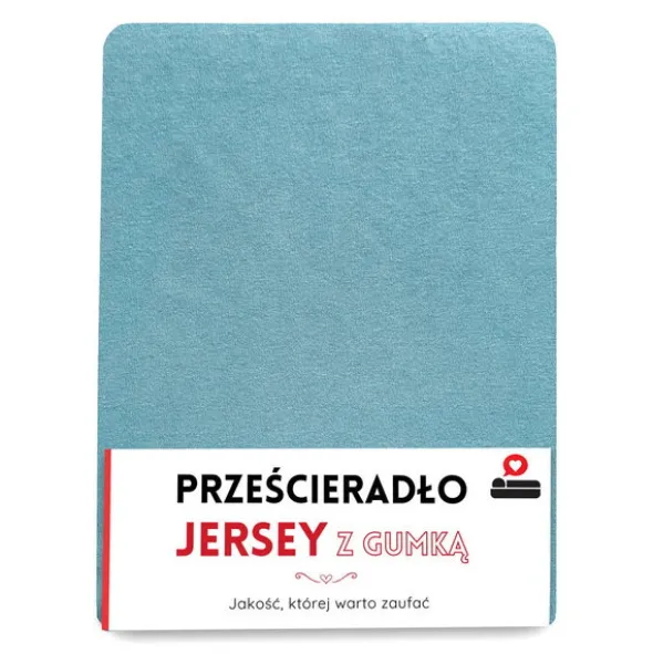 Prześcieradło 80 x 180 Jersey z Gumką Gaja 43