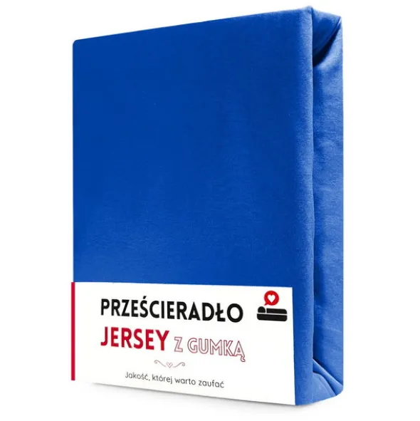 Prześcieradło 200 x 220 Jersey z Gumką Gaja 10