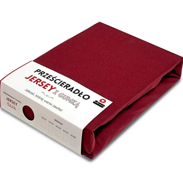 Prześcieradło 60 x 120 Jersey z Gumką Gaja 18