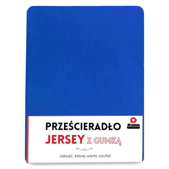 Prześcieradło 60 x 120 Jersey z Gumką Gaja 10