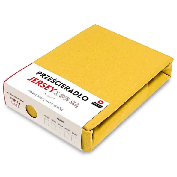 Prześcieradło 70 x 140 Jersey z Gumką Gaja 41