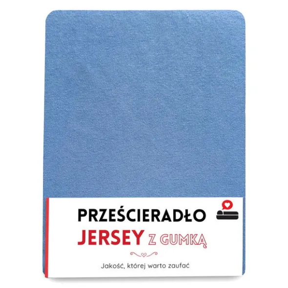 Prześcieradło 70 x 140 Jersey z Gumką Gaja 17