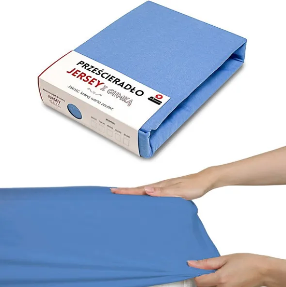 Prześcieradło 80 x 160 Jersey z Gumką Gaja 17
