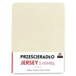 Prześcieradło 80 x 160 Jersey z Gumką Gaja 03