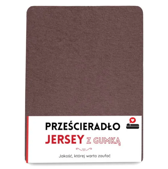 Prześcieradło 90 x 200 Jersey z Gumką Gaja 45