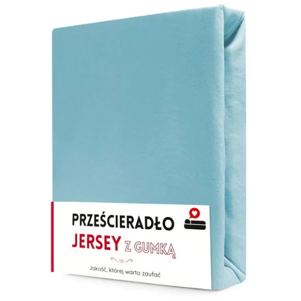 Prześcieradło 90 x 200 Jersey z Gumką Gaja 43