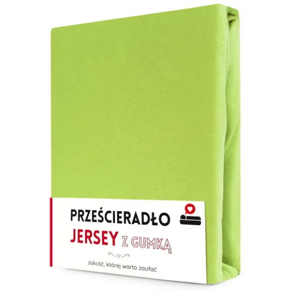 Prześcieradło 90 x 200 Jersey z Gumką Gaja 35