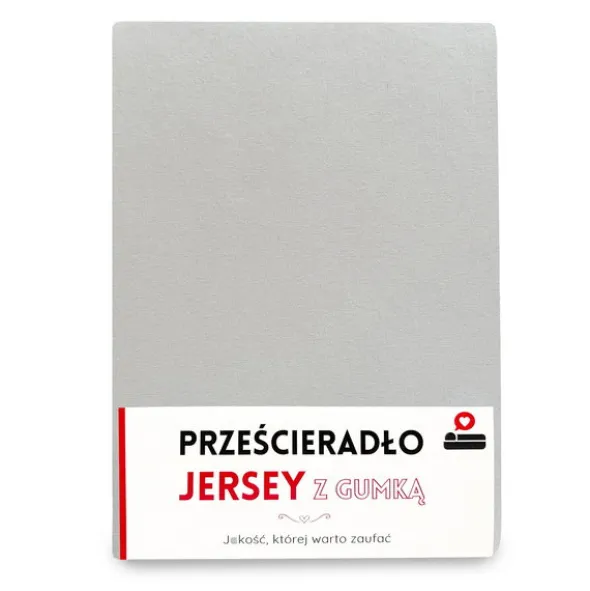 Prześcieradło 90 x 200 Jersey z Gumką Gaja 34J