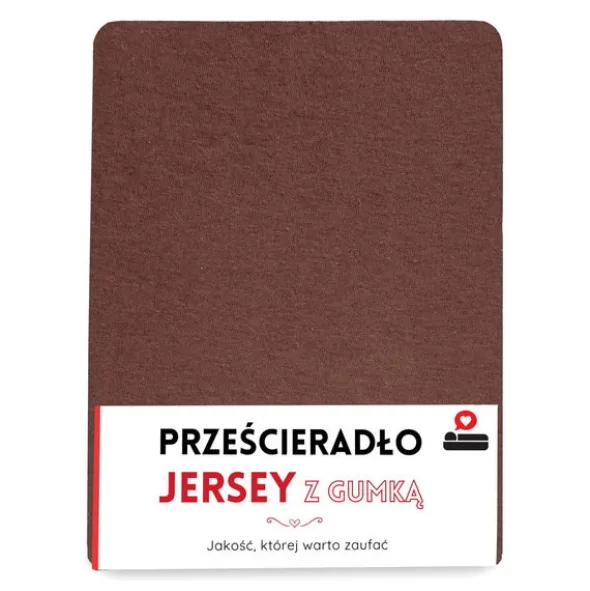 Prześcieradło 90 x 200 Jersey z Gumką Gaja 23
