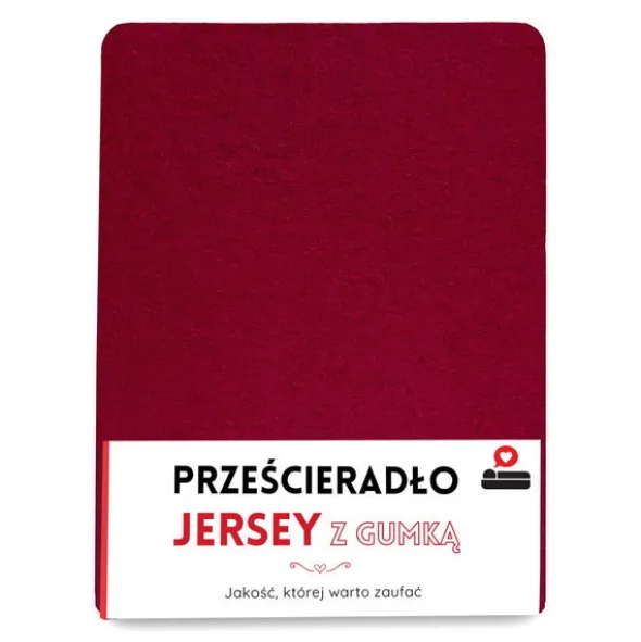 Prześcieradło 90 x 200 Jersey z Gumką Gaja 18