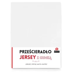 Prześcieradło 90 x 200 Jersey z Gumką Gaja 14