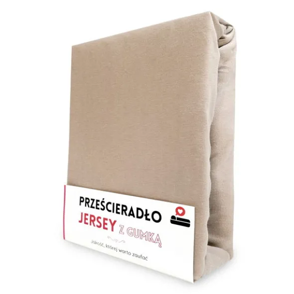 Prześcieradło 140 x 200 Jersey z Gumką Gaja 30