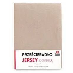 Prześcieradło 140 x 200 Jersey z Gumką Gaja 30
