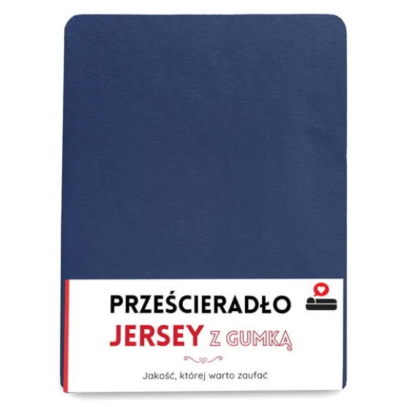 Prześcieradło 140 x 200 Jersey z Gumką Gaja 09