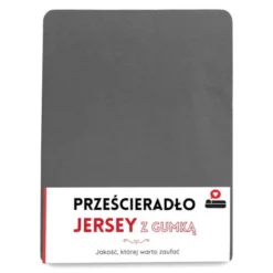 Prześcieradło 160 x 200 Jersey z Gumką Gaja 40