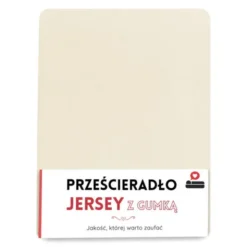 Prześcieradło 160 x 200 Jersey z Gumką Gaja 07