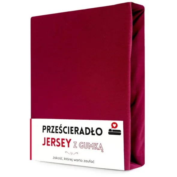 Prześcieradło 80 x 180 Jersey z Gumką Gaja 18