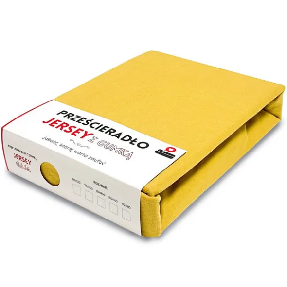 Prześcieradło 80 x 180 Jersey z Gumką Gaja 41