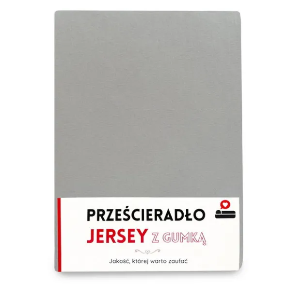 Prześcieradło 90 x 200 Jersey z Gumką Gaja 34C
