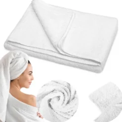 Ręcznik Hotelowy 50 x 100 Aqua 4 400 g/m2 01 Biel