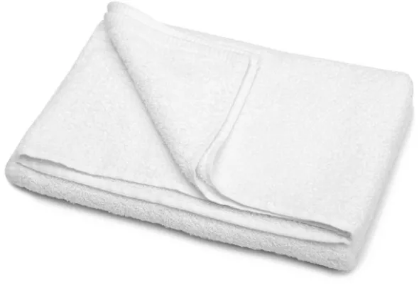 Ręcznik Hotelowy 50 x 100 Aqua 4 400 g/m2 01 Biel