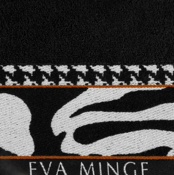 Ręcznik Kąpielowy Eva Minge Eva6 70 x 140 Czarny