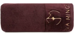 Ręcznik Kąpielowy Eva Minge Gaja 50 x 90 Bordo