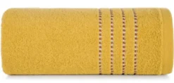 Ręcznik Kąpielowy Fiore (10) 50 x 90 Musztardowy