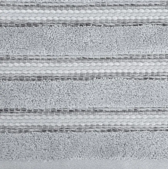 Ręcznik Kąpielowy Selena (04) 50 x 90 Srebrny