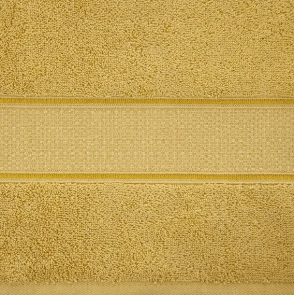 Ręcznik Kąpielowy 50 x 90 Liana 12 Musztarda