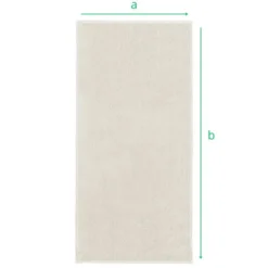Ręcznik Otto 70 x 140 400 g/m2 Bawełniany Krem