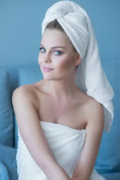 Ręcznik Tango 70 x 140 400 g/m2 01 Biel