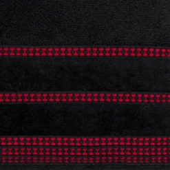 Ręcznik 50 x 90 Bawełna Amanda 08 500GSM Czarn