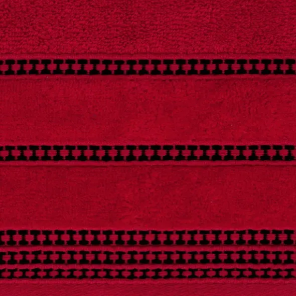 Ręcznik 30 x 50 Bawełna Amanda 07 500GSM Czerw