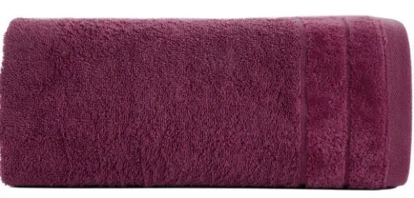 Ręcznik 50 x 90 Bawełna Damla 17 500 G/M2 Amarant
