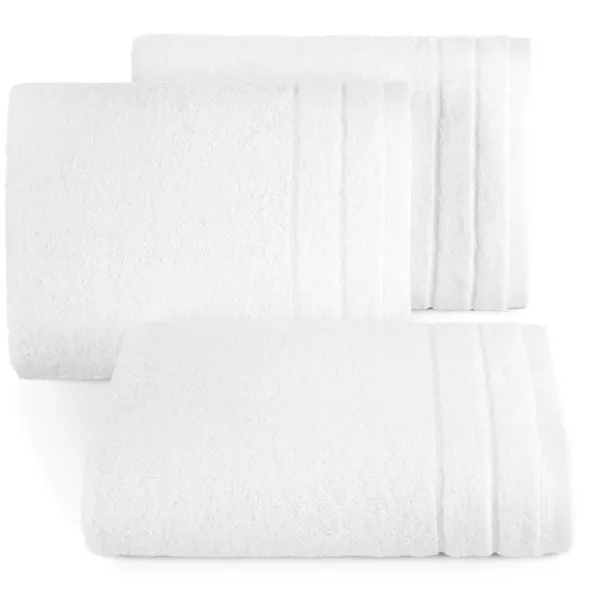 Ręcznik 70 x 140 Bawełna Damla 01 500 g/m2 Biel