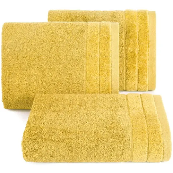 Ręcznik 30 x 50 Bawełna Damla 10 500 g/m2 Musztarda